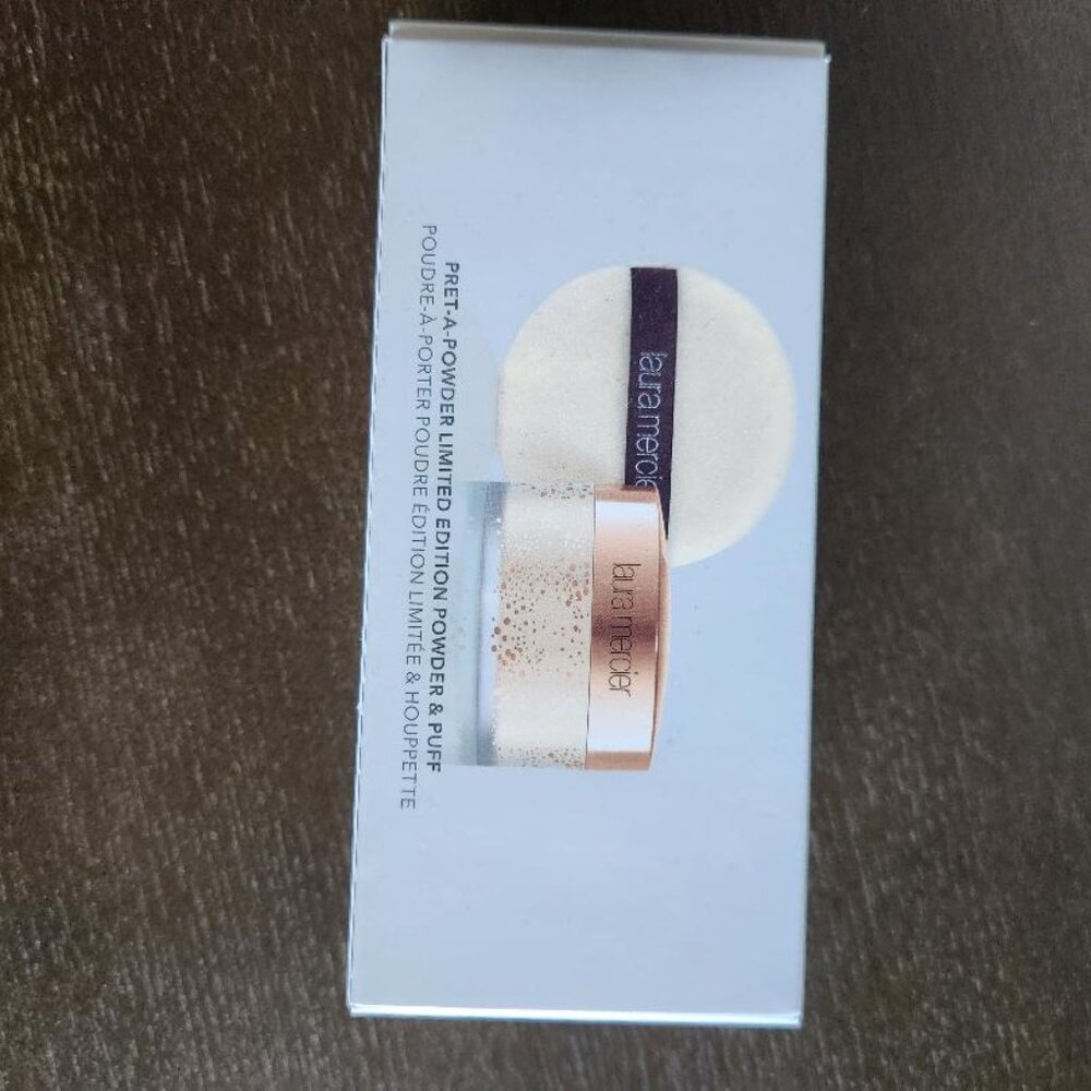 NEW Laura Mercier Translucent Powder and Puff